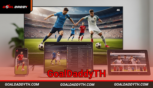 อุปกรณ์ต่างๆ สำหรับการสตรีมฟุตบอลออนไลน์ในปี 2025 ได้แก่ สมาร์ทโฟน แล็ปท็อป สมาร์ททีวี และแท็บเล็ต